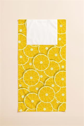 Evdek Lemonade Plaj Havlulu Plaj Çantası 35x40 Cm