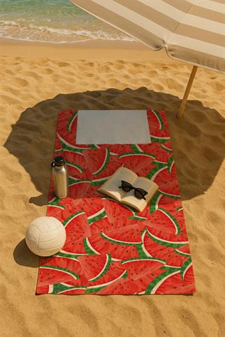 Evdek Melony Plaj Havlulu Plaj Çantası 35x40 Cm