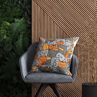 Evdek Sweet Animals Kırlent Kılıfı Ds39