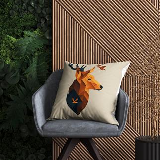 Evdek Sweet Animals Kırlent Kılıfı Ds58