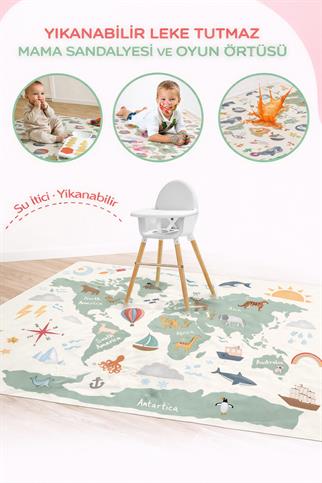 Evdek Water Repellent Yer/Mama Sandalyesi Bakım Örütüsü 6EMD6