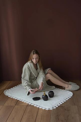 İrya Allesi Kadın Pamuk Bornoz Mint L/XL