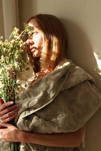 İrya Allesi Pamuk Havlu Yeşil 50x90 Cm