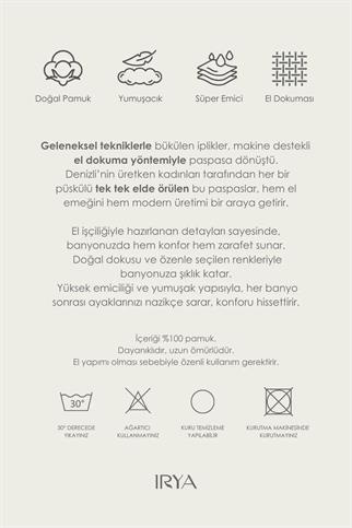 İrya Alya Banyo Paspası Antrasit 40x60+60x90 Cm