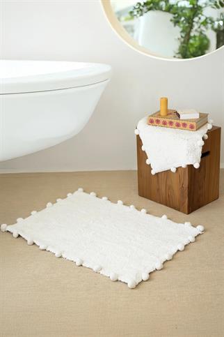 İrya Alya Banyo Paspası Ekru 40x60+60x90 Cm