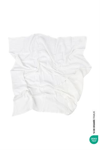 İrya Bebemarin Çok Amaçlı Müslin Örtü Beyaz 120x120 Cm