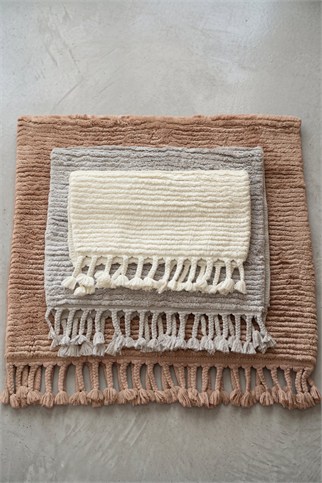 İrya Belina Banyo Paspası Karamel 50x80 Cm