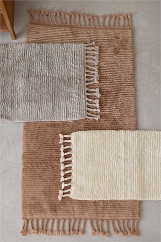 İrya Belina Banyo Paspası Karamel 70x120 Cm