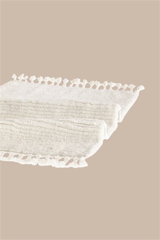 İrya Belina Banyo Paspası Milk Ekru 70x120 Cm