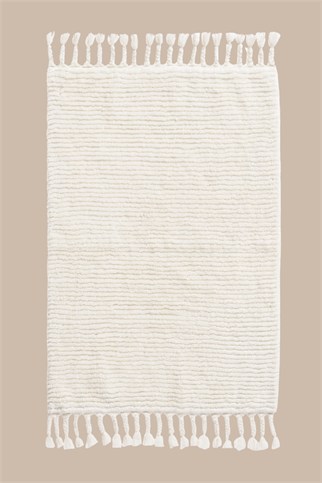 İrya Belina Banyo Paspası Milk Ekru 70x120 Cm