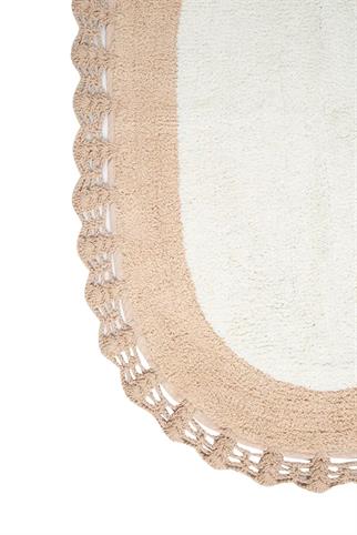 İrya Bianca Banyo Paspası Ekru 40x60+60x90 Cm