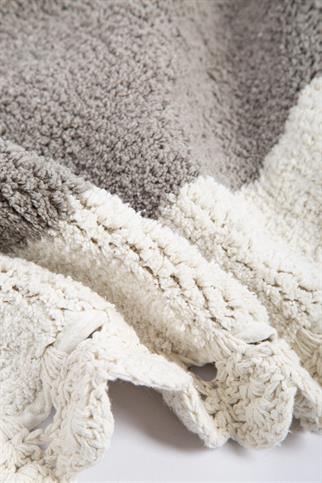 İrya Bianca Banyo Paspası Gri 40x60+60x90 Cm