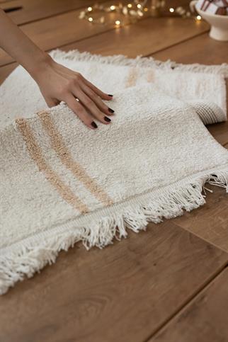 İrya Bound Banyo Paspası Kırık Beyaz 50x80 Cm