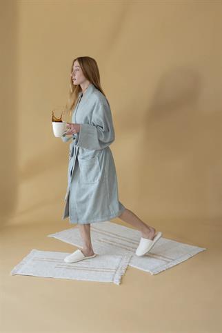 İrya Bound Banyo Paspası Kırık Beyaz 70x120 Cm
