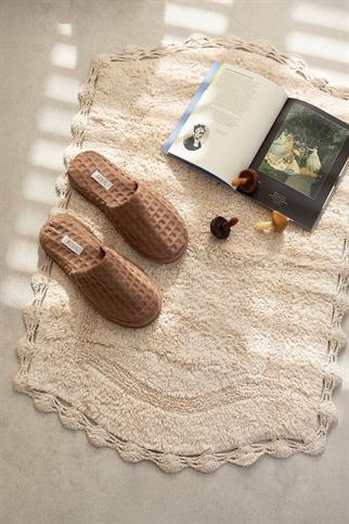 İrya Dale Banyo Paspası Bej 40x60+60x90 Cm