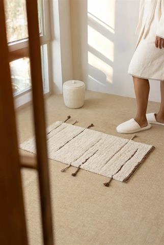 İrya Earth Banyo Paspası Kahve 50x80 Cm