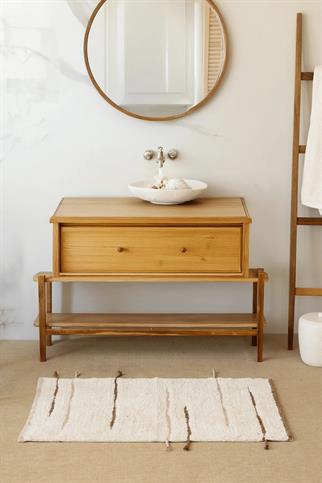 İrya Earth Banyo Paspası Kahve 60x100 Cm