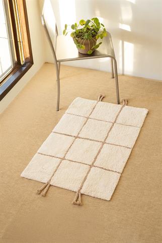 İrya Elani Banyo Paspası Bej 50x80 Cm