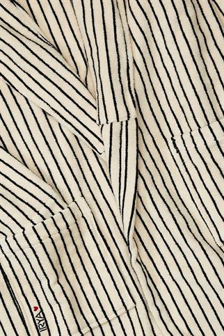 İrya In Lines Kadın Pamuk Bornoz Ekru L/XL