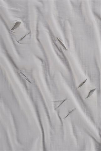 İrya Joy Of Colors Organik Pamuk 2 Katlı Müslin Puset Örtüsü Gri