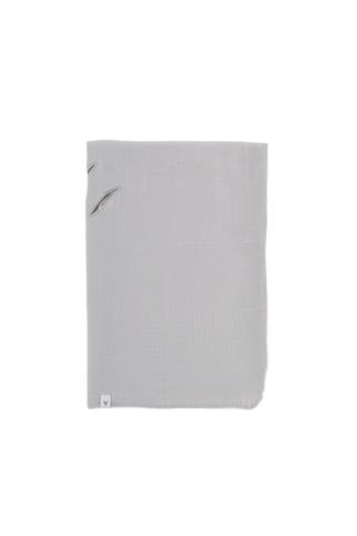 İrya Joy Of Colors Organik Pamuk 2 Katlı Müslin Puset Örtüsü Gri