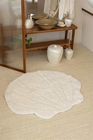 İrya La Perla Banyo Paspası Ekru 80x90 Cm