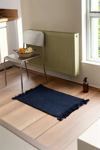 İrya Lavish El Örgüsü Banyo Paspası Lacivert 50x70 Cm