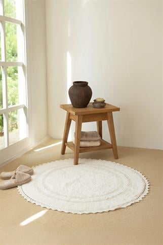 İrya Olea Banyo Paspası Ekru 100x100 Cm