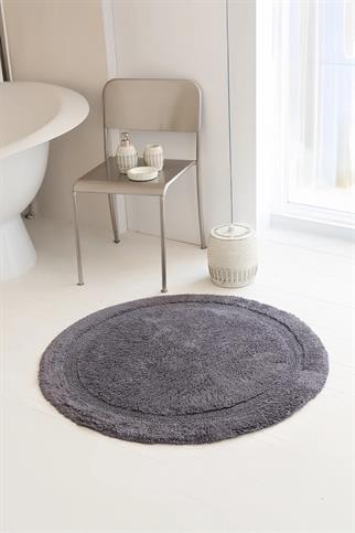 İrya Puffed Banyo Paspası Antrasit 100x100 Cm