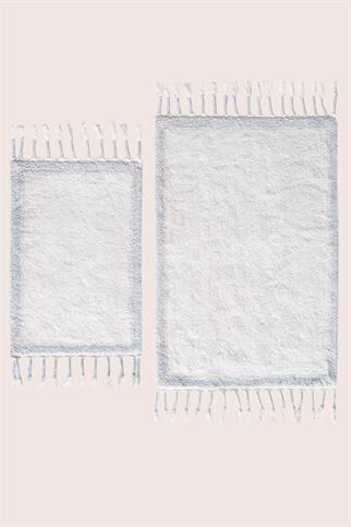 İrya Root Banyo Paspası Buz Mavi 40x60+60x90 Cm