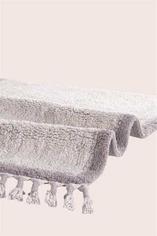 İrya Root Banyo Paspası Koyu Gri 40x60+60x90 Cm