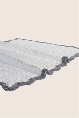 İrya Scallop Banyo Paspası Açık Gri 100x150 Cm