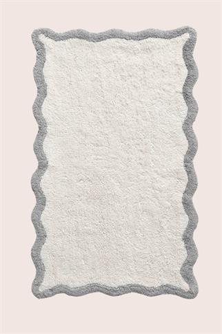 İrya Scallop Banyo Paspası Açık Gri 60x100 Cm
