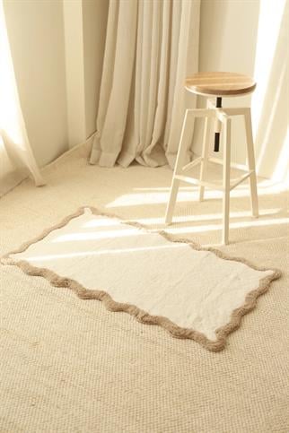 İrya Scallop Banyo Paspası Bej 60x100 Cm