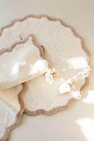 İrya Scallop Banyo Paspası Bej 60x100 Cm