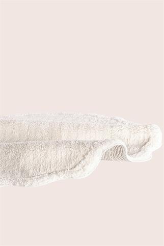 İrya Scallop Banyo Paspası Ekru 90x90 Cm