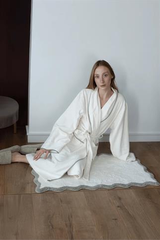 İrya Scallop Banyo Paspası Yeşil 60x100 Cm