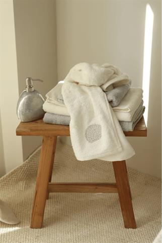 İrya Sedef Bambu Havlu Gri 50x90 Cm