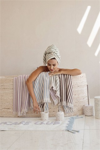 İrya Selfcare Club Çocuk Odası Paspası Mavi/Lila 50x120 Cm
