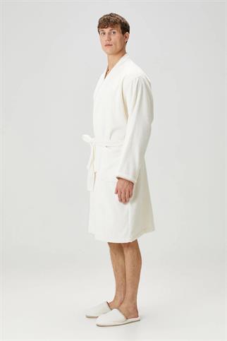 İrya Shadow Erkek Bornoz Ekru S/M