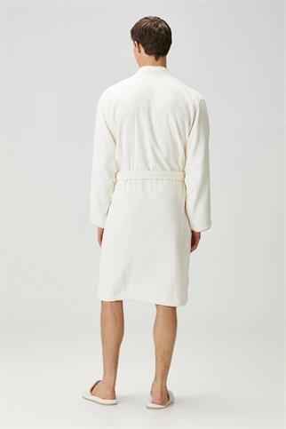 İrya Shadow Erkek Bornoz Ekru S/M