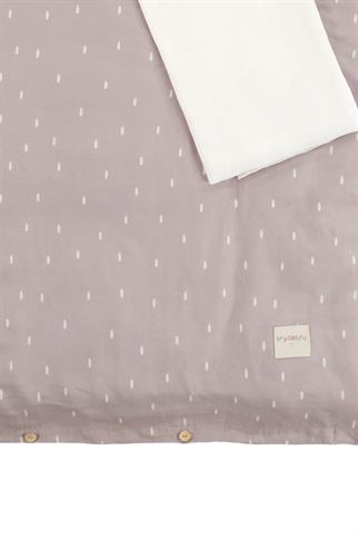 İrya Tiny Bear Organik Pamuk Müslin Çocuk Nevresim Takımı Bej