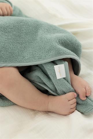 İrya Tiny Bear Organik Pamuklu Kundak Yeşil 75x75 Cm