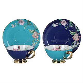 Lucky Art Elysia Bone Çay Fincan Seti 4 Parça