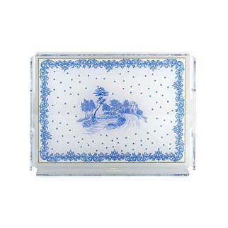 Lucky Art Florance Pleksi Tepsi 30x22 Cm