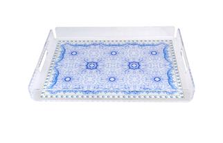 Lucky Art Florance Pleksi Tepsi 36x26 Cm