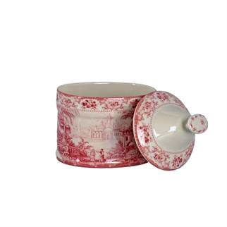 Lucky Art Florantine Kavanoz Kırmızı Küçük