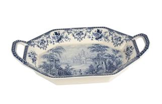 Lucky Art Florantine Sunum Tepsisi Mavi 37 Cm