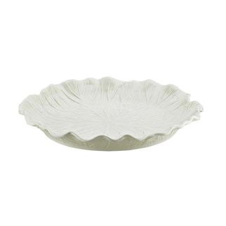 Lucky Art Lefora Porselen Beyaz Tabak 22 Cm