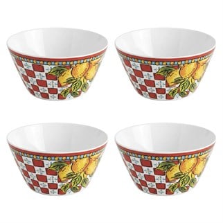 Lucky Art Lemozia Melamin Kase Seti 4lü 15 Cm
